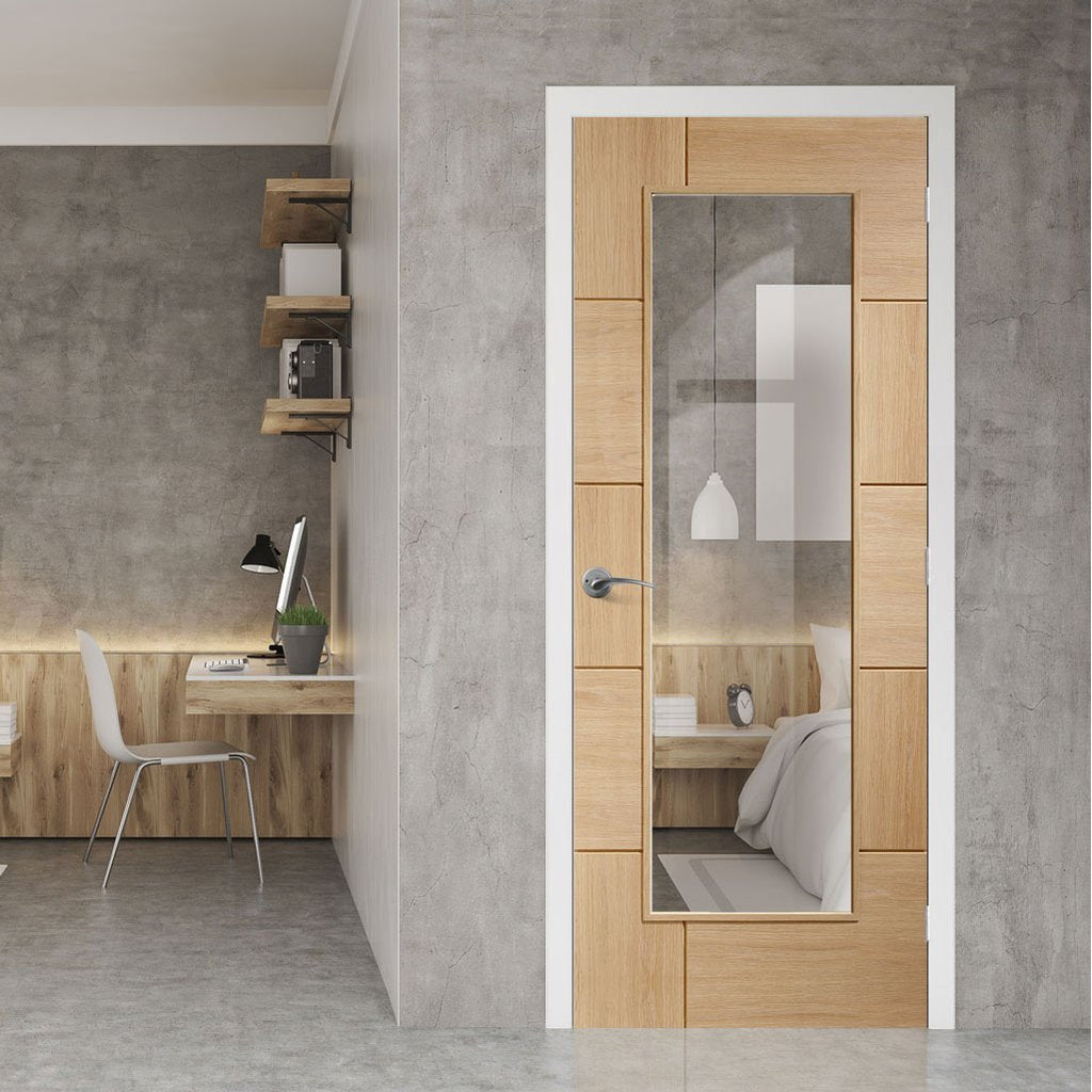 Ravenna flush contemporary style interior door design