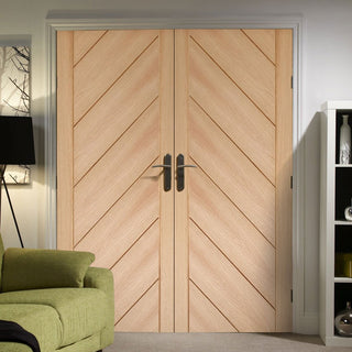 Image: Monza Oak Door Pair