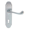 DL168 Oakley Suite Lever Lock Door Handles - 3 Finishes