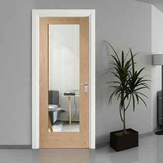 Image: Shaker style glazed interior door