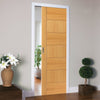 Sirocco Oak Single Evokit Pocket Door - Prefinished