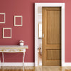 Oak Trent Single Evokit Pocket Door