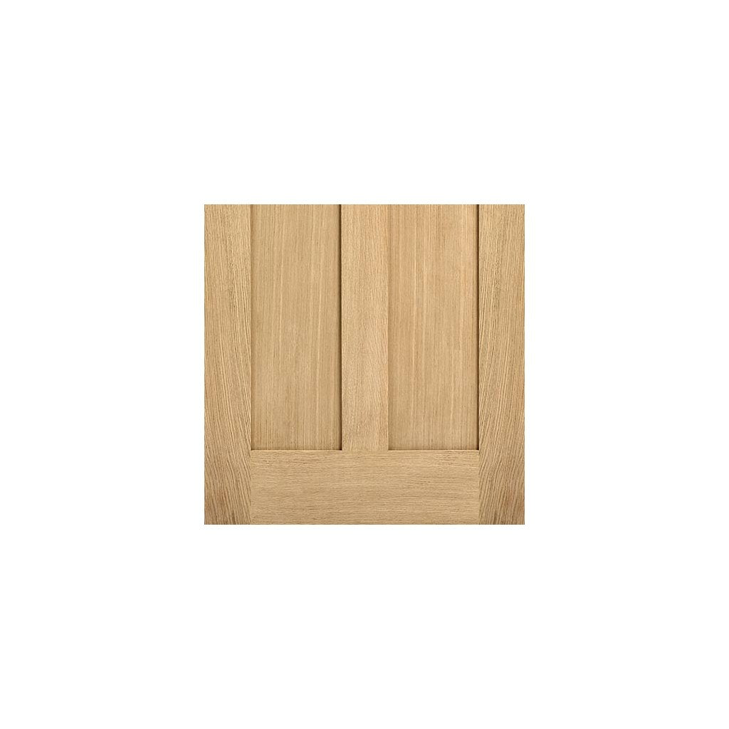 Oak Fire Door, London 4 Panel - 1/2 Hour Fire Rated