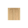 Oak Fire Door, London 4 Panel - 1/2 Hour Fire Rated
