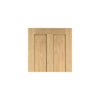 Oak Fire Door, London 4 Panel - 1/2 Hour Fire Rated