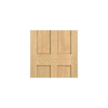 Oak Fire Door, London 4 Panel - 1/2 Hour Fire Rated