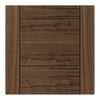 J B Kind Tigris Walnut  Door Pair - Prefinished - 1/2 Hour Fire Rated