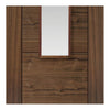 Image of flush walnut inteior door