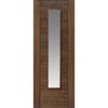 Image of flush walnut inteior door