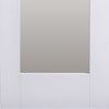 Three Folding Doors & Frame Kit - Pattern 10 3+0 - Clear Glass - White Primed