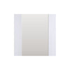 Pattern 10 1L Pane Staffetta Twin Telescopic Pocket Doors - Frosted Glass - Primed
