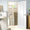 Fire Proof Worcester 3 Panel Fire Door - 1/2 Hour Fire Rated - White Primed