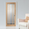 bespoke worcester oak 3l glazed door