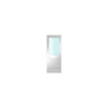 Three Folding Doors & Frame Kit - Suffolk 3+0 - Clear Glass - White Primed