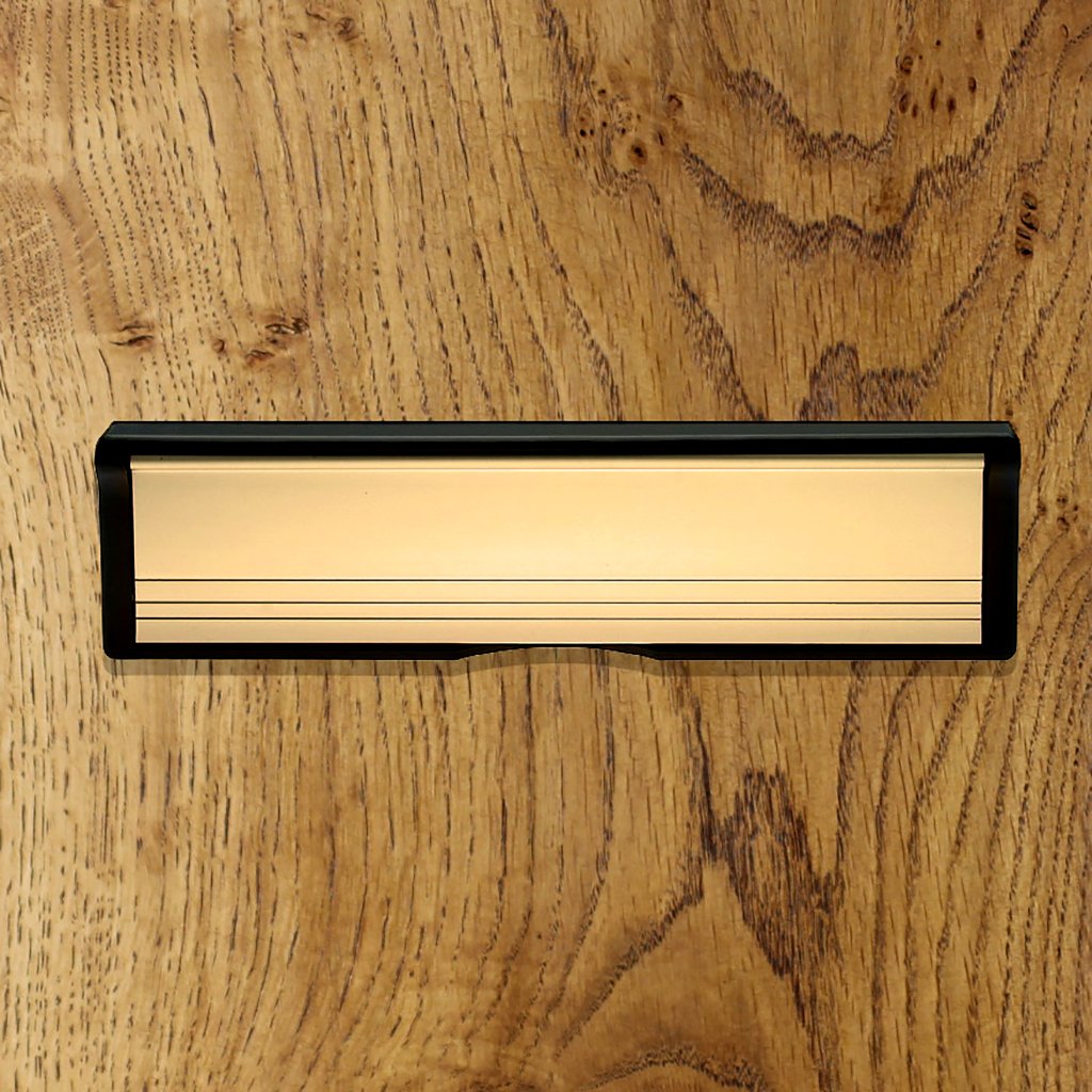 Intumescent Letterbox 255mm Size - 5 Colour Options