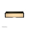 Intumescent Letterbox 255mm Size - 5 Colour Options