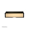 Intumescent Letterbox 305mm Size - 5 Colour Options