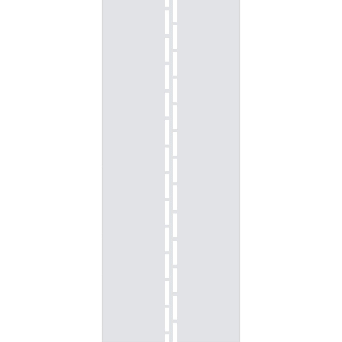 Single Glass Sliding Door - Inveresk 8mm Clear Glass - Obscure Printed Design - Planeo 60 Pro Kit