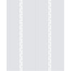 Double Glass Sliding Door - Solaris Tubular Stainless Steel Sliding Track & Inveresk 8mm Clear Glass - Obscure Printed Design