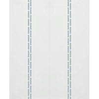 Double Glass Sliding Door - Inveresk 8mm Obscure Glass - Clear Printed Design - Planeo 60 Pro Kit