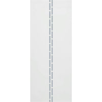 Inveresk 8mm Obscure Glass - Clear Printed Design - Griffwerk R8 Style Sliding Glass Door Kit