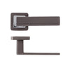 Invictus Premium Bathroom Door Handle Pack - Matt Satin Black