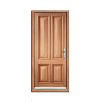 Islington 4 Panel External Hardwood Door and Frame Set, From LPD Joinery