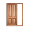 Islington 4 Panel External Hardwood Door and Frame Set - One Unglazed Side Screen, From LPD Joinery