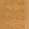 Two Sliding Wardrobe Doors & Frame Kit - Ostria Flush Oak Door - Prefinished