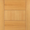 Sirocco Oak Double Evokit Pocket Door Detail - Prefinished