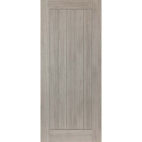 J B Kind Laminates Colorado Grey Coloured Door Pair - 1/2 Hour Fire Rated - Prefinished