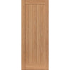 J B Kind Laminates Hudson Oak Coloured Internal Door Pair - Prefinished