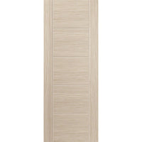 J B Kind Laminates Ivory Painted Fire Door - 1/2 Hour Fire Rated - Prefinished
