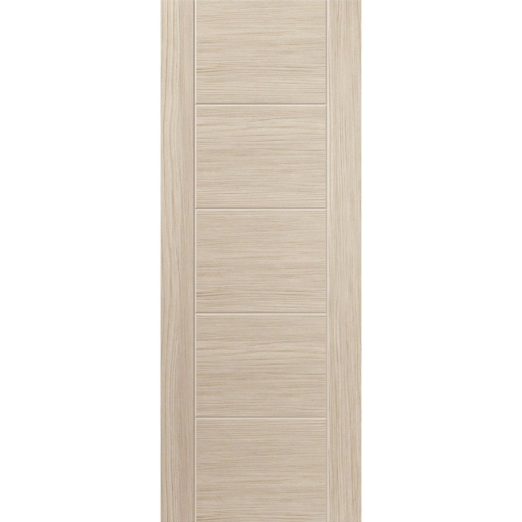 J B Kind Laminates Ivory Painted Fire Door - 1/2 Hour Fire Rated - Prefinished