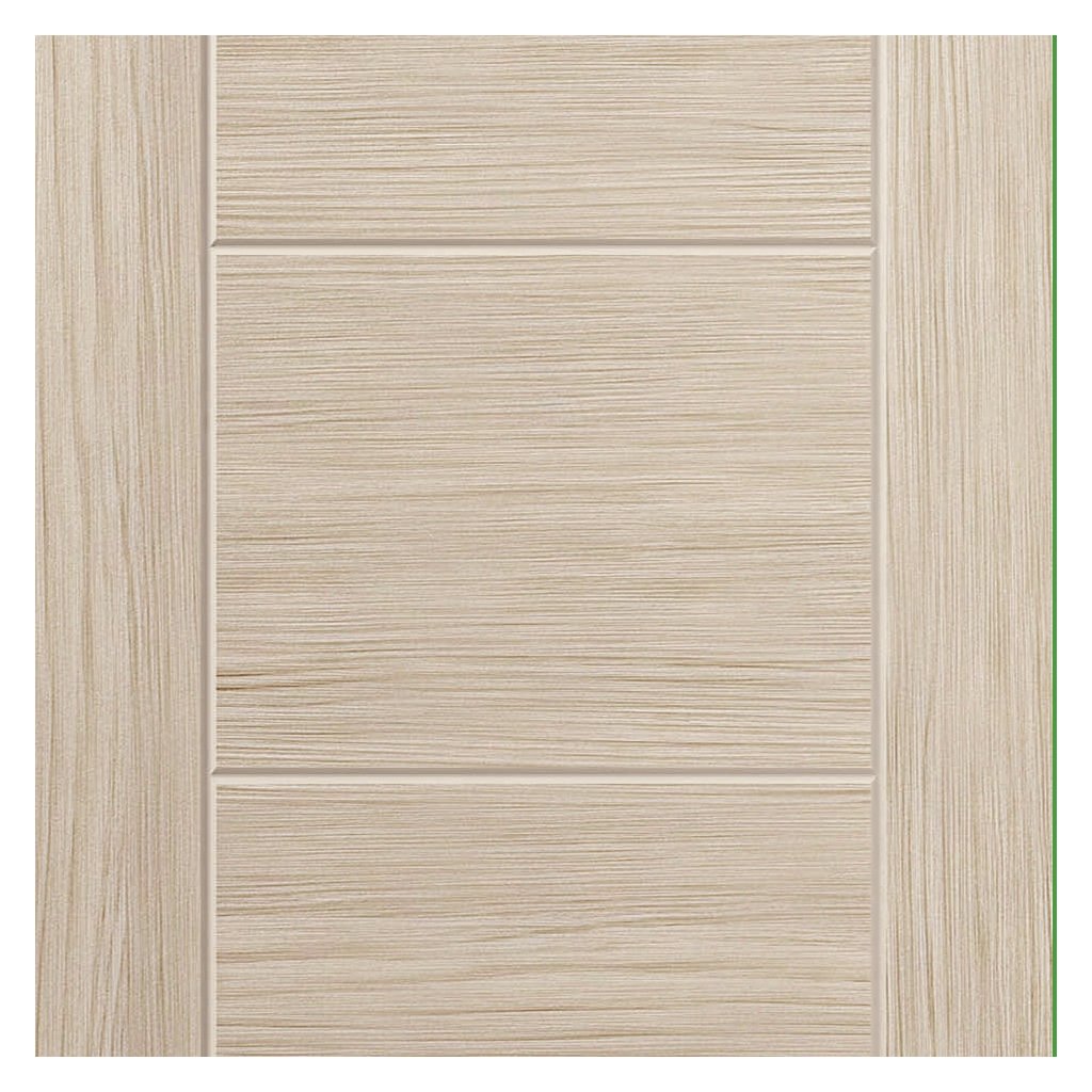 J B Kind Laminates Ivory Painted Fire Door - 1/2 Hour Fire Rated - Prefinished