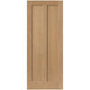 J B Kind Oak Shaker Eiger Fire Door - 1/2 Hour Fire Rated