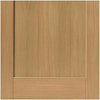 Interior oak veneer traditional panel door