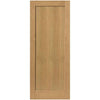 J B Kind Oak Shaker Etna Fire Door - 1/2 Hour Fire Rated