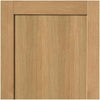 J B Kind Oak Shaker Etna Fire Door - 1/2 Hour Fire Rated