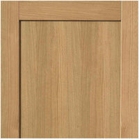 J B Kind Oak Shaker Etna Fire Door - 1/2 Hour Fire Rated