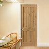 Oak shaker interior door