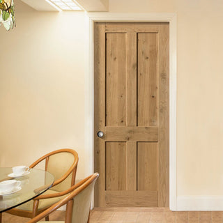 Image: Oak shaker interior door