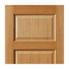 Mersey Oak Double Evokit Pocket Door Detail