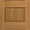 Oak Trent Double Evokit Pocket Door Detail