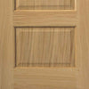 Interior oak veneer traditional panel door