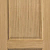 Interior oak veneer traditional panel door