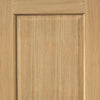 Interior oak veneer traditional panel door