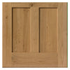 Oak shaker interior door