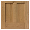 Oak shaker interior door