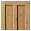 Oak shaker interior door